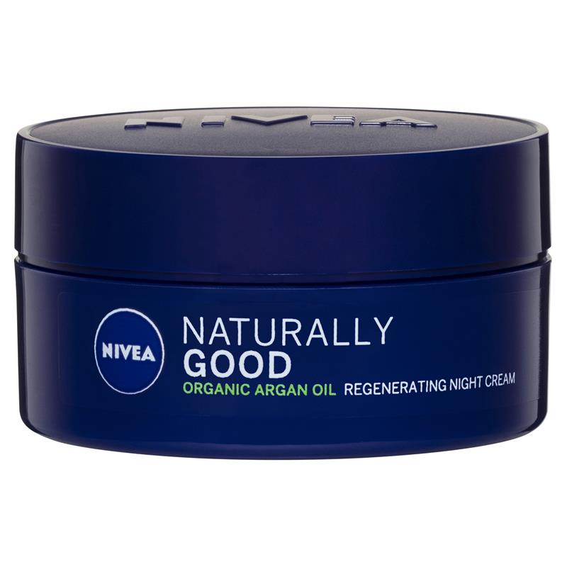 NIVEA Naturally Good Regenerating Face Moisturiser Night 50ml