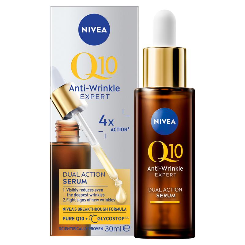 Nivea Q10 Anti-Wrinkle Expert Dual Action Serum 30ml