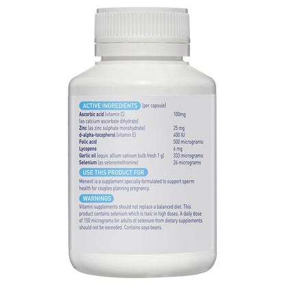 Menevit Pre-Conception Sperm Health Capsules 90 Pack