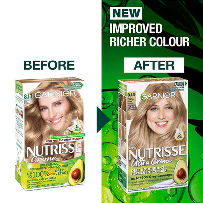 卡尼尔 Nutrisse 8.13 中灰金色