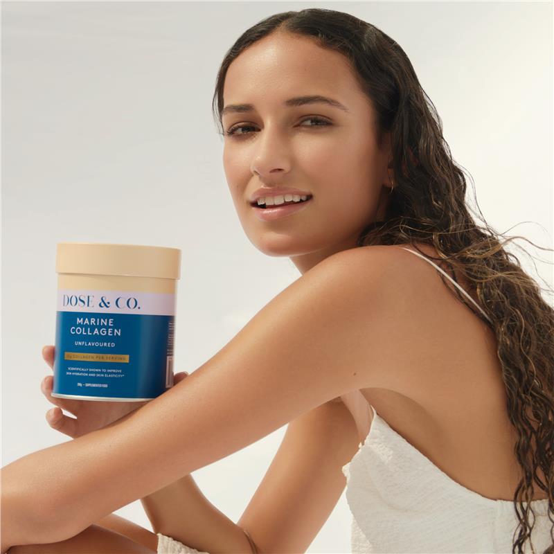 Dose &amp; Co Marine Collagen Không Hương Vị 200g 