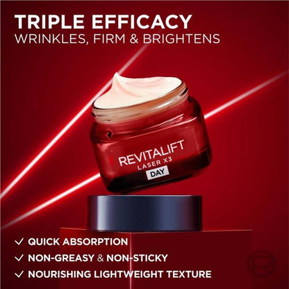 L'Oreal Paris Revitalift Laser X3 Day Cream 50ml