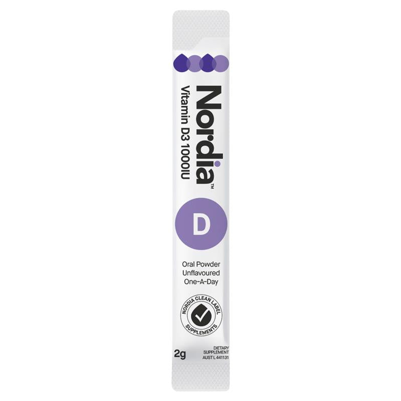 Bột Nordia Vitamin D3 1000IU 28 Gói 