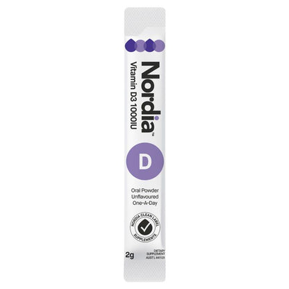 Nordia Vitamin D3 1000IU Powder 28 Sachets