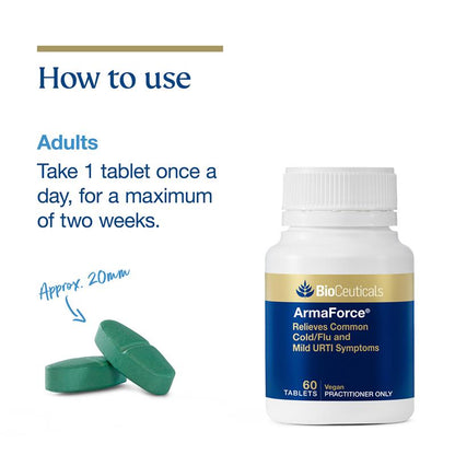 Bioceuticals ArmaForce 60 Tablets