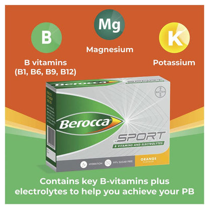 Berocca Sport Electrolyte Powder Orange 14 Pack
