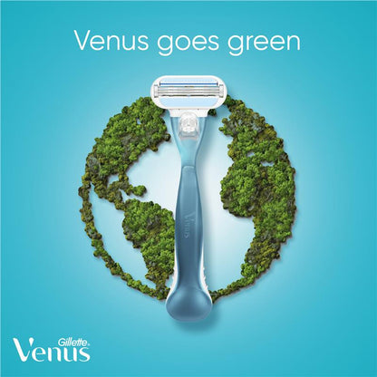 Tay cầm dao cạo Gillette Venus Deluxe Smooth Sensitive + 2 lưỡi dao thay thế 
