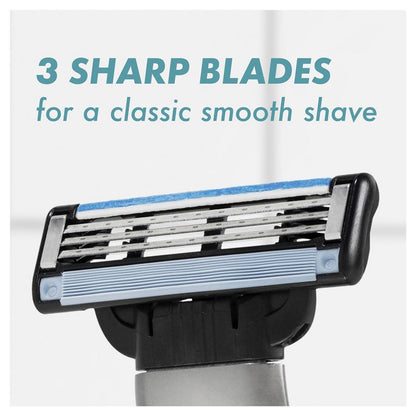 Hộp mực Gillette Mach 3 Turbo 3D giá trị 10 gói 