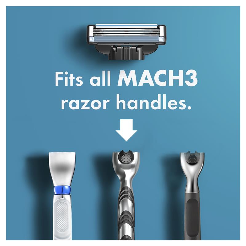 吉列 Mach 3+ 剃须刀 2 件装
