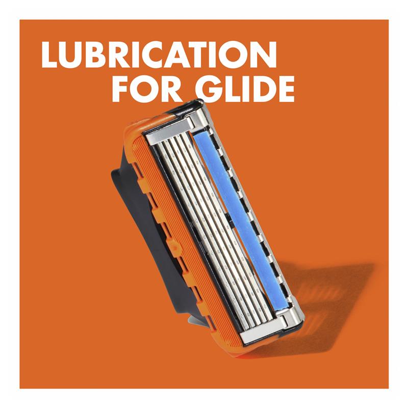 Lưỡi dao cạo râu Gillette Fusion Power 10 gói 