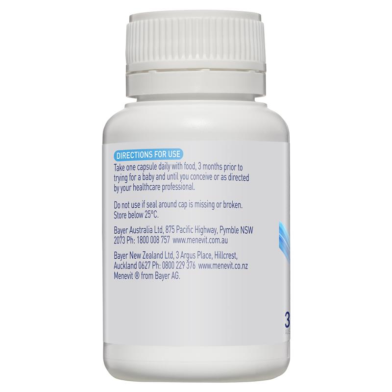 Menevit Pre-Conception Sperm Health Capsules 30 Pack