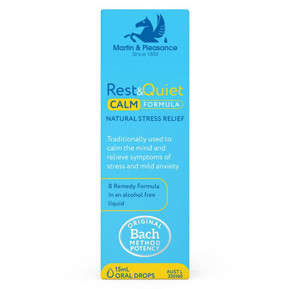 Martin & Pleasance Rest & Quiet Calm Formula Dropper 15ml