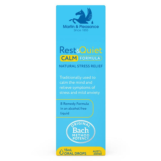 Martin & Pleasance Rest & Quiet Calm Formula Dropper 15ml