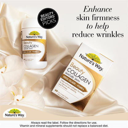 Nature's Way Beauty Collagen Mature Skin 60 Tablets