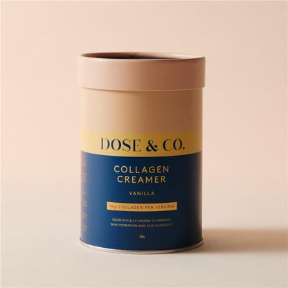 Dose &amp; Co 胶原蛋白奶精 香草味 340g 