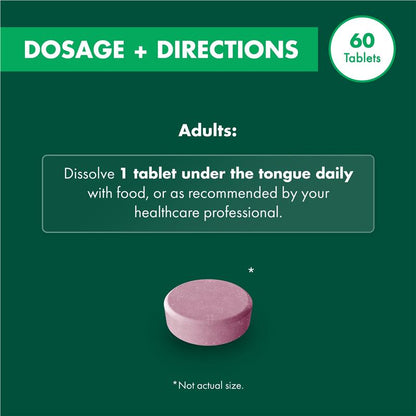 Nature's Own Activated Methyl B12 60 Mini Tablets