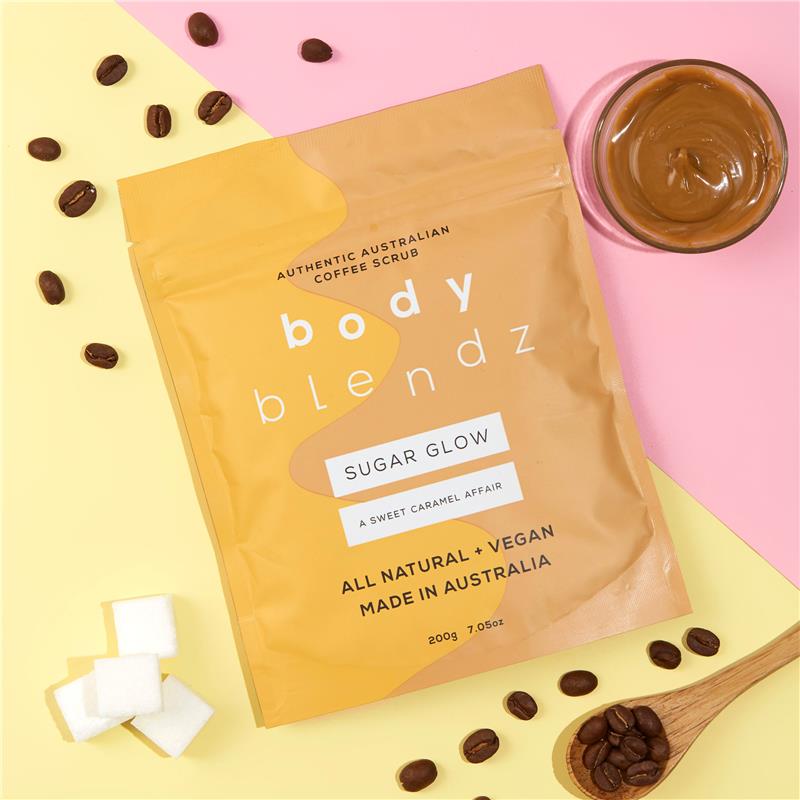 Body Blendz 身体磨砂糖咖啡焕彩 200g 