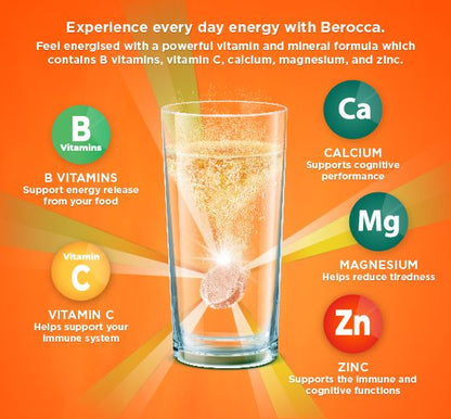 Viên sủi Berocca Energy Orange 30 viên 