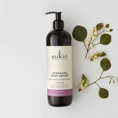 Sukin 植物沐浴露 佛手柑和广藿香 500ml 