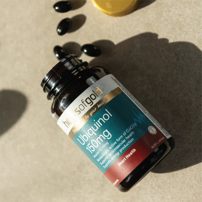 Herbs of Gold Ubiquinol 150mg 60 Capsules
