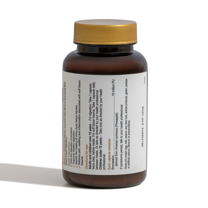 Herbs of Gold 菠萝蛋白酶强化胶囊 60 粒