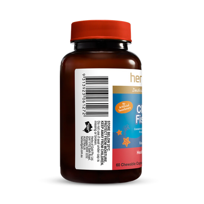 Herbs of Gold 儿童 Fish-i Care 60 粒咀嚼胶囊