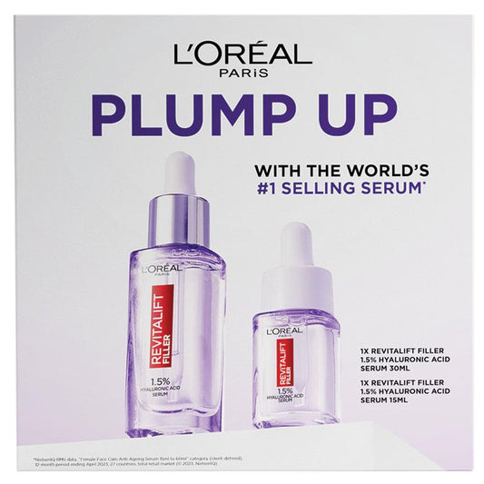 Bộ quà tặng L'Oreal Paris Filler Serum Plump Up 