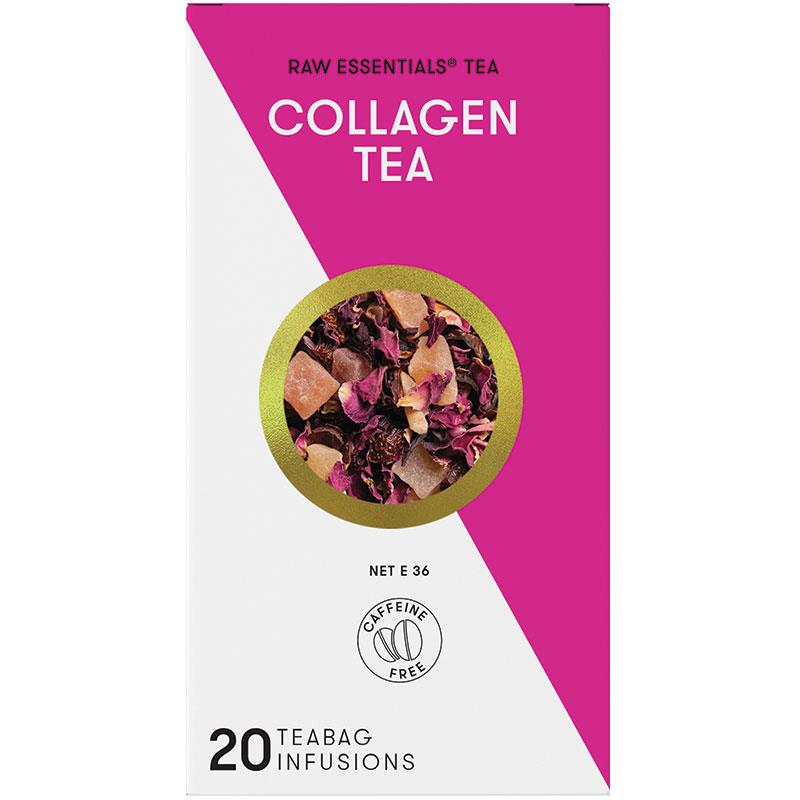 Trà Raw Essentials Collagen Infusions 20 Túi Trà 
