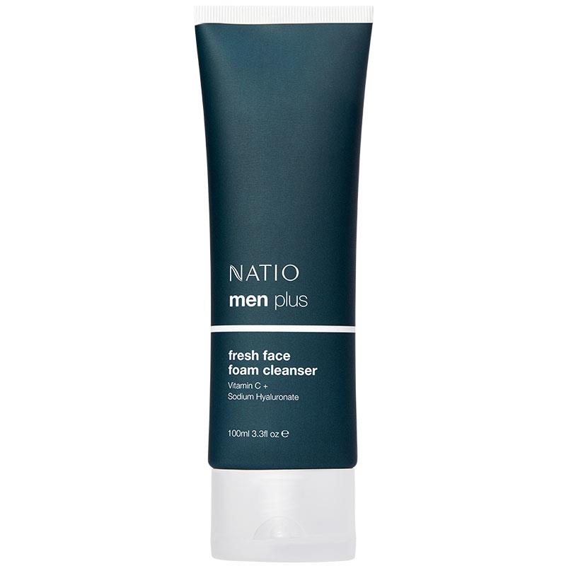 Natio Mens Plus Fresh Face Foam Cleanser 100ml