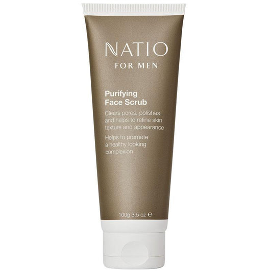 Natio Men's Purifying Facial Scrub 100g