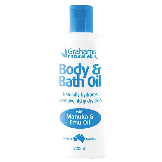 Dầu tắm và dưỡng thể Grahams 220ml 