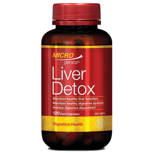 Viên uống giải độc gan Microgenics Liver Detox 120 viên 