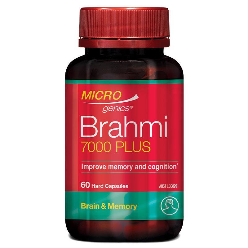 Microgenics Brahmi 7000 Plus 60 Capsules – Pill Plus Australia