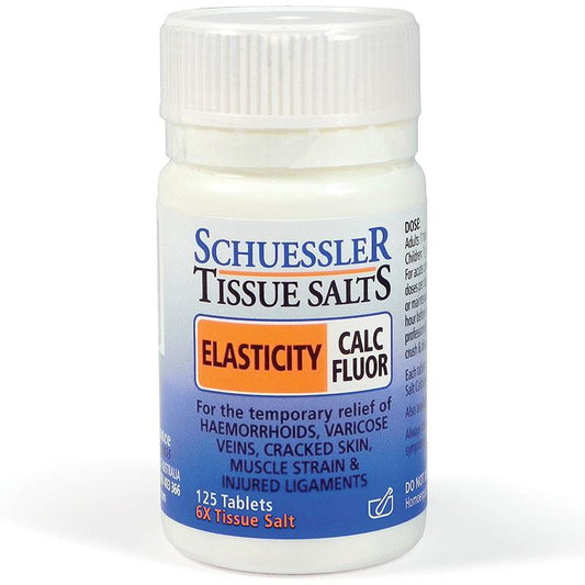 Schuessler Tissue Salts Calc Fluor Elasticity 125 Viên 