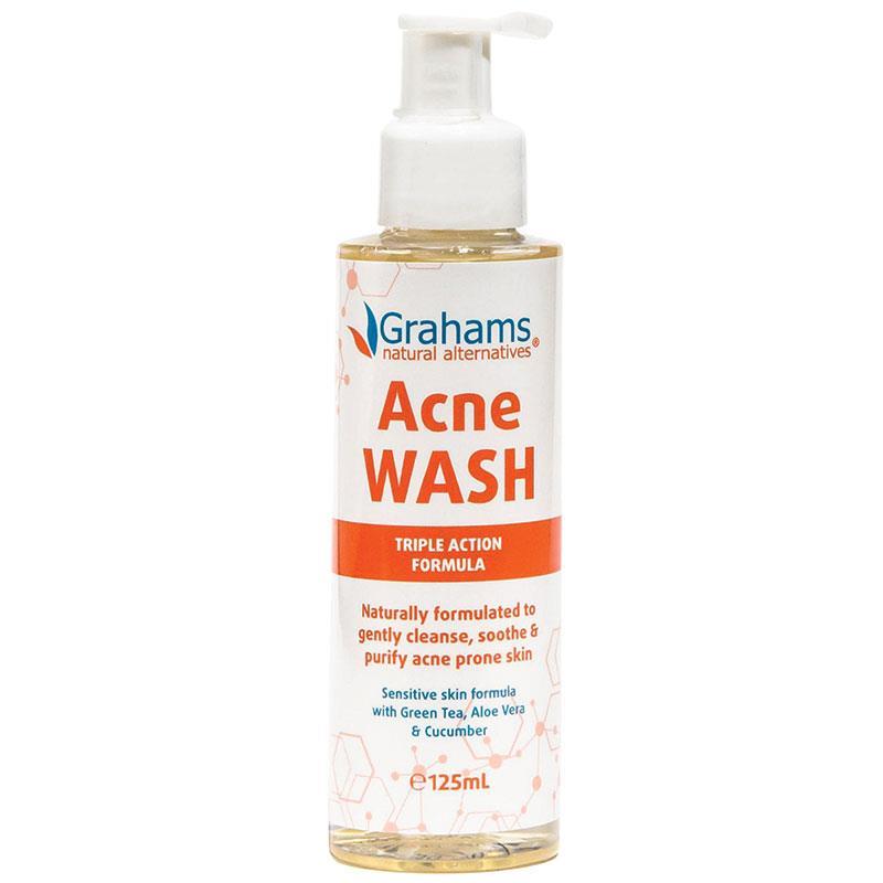 Sữa rửa mặt trị mụn Grahams 125ml 