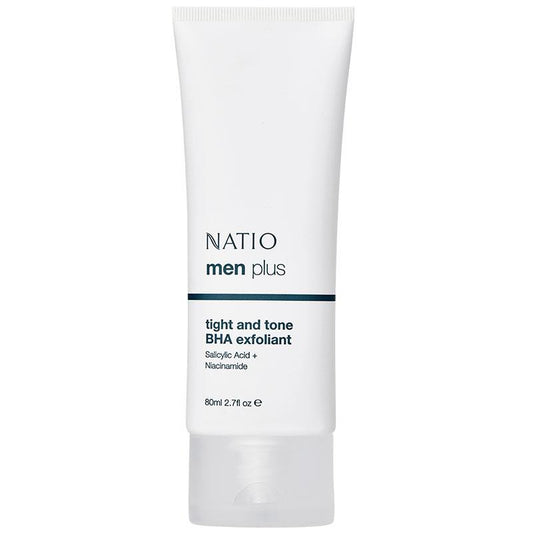 Natio Mens Plus Tight and Tone BHA Exfoliator 80ml