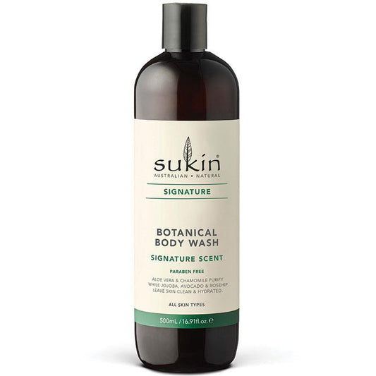 Sukin Signature 植物沐浴露 500ml 