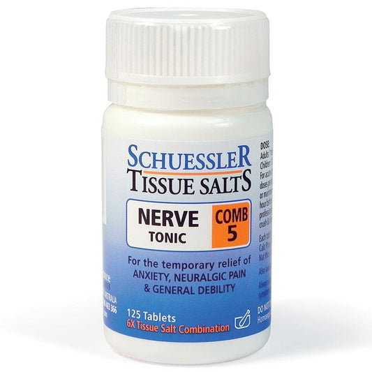 Schuessler Tissue Salts Comb 5 Nerve Tonic 125 Viên 