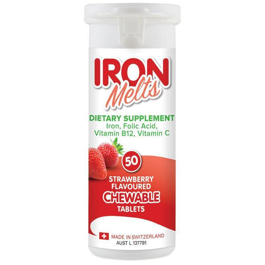 Viên nhai Iron Melts 50 viên 