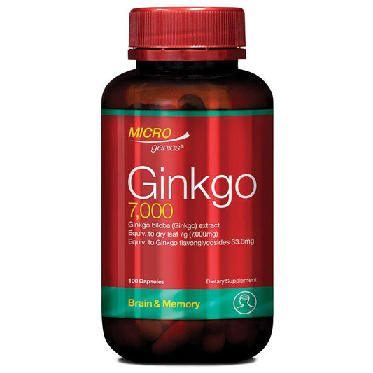 Microgenics Ginkgo 7000 100 Viên Nang 
