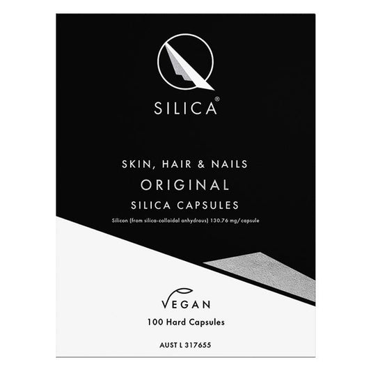 Qsilica Skin Hair &amp; Nails Original Silica 100 Viên Nang 