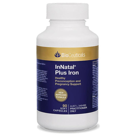 Bioceuticals InNatal Plus 铁剂 90 粒胶囊