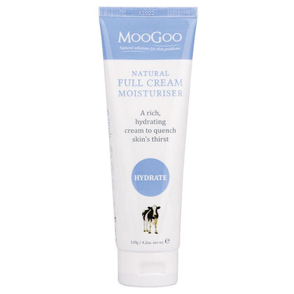 MooGoo Natural Full Cream Moisturiser 120g