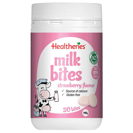 Healtheries 草莓味牛奶软糖 50 块 190g 