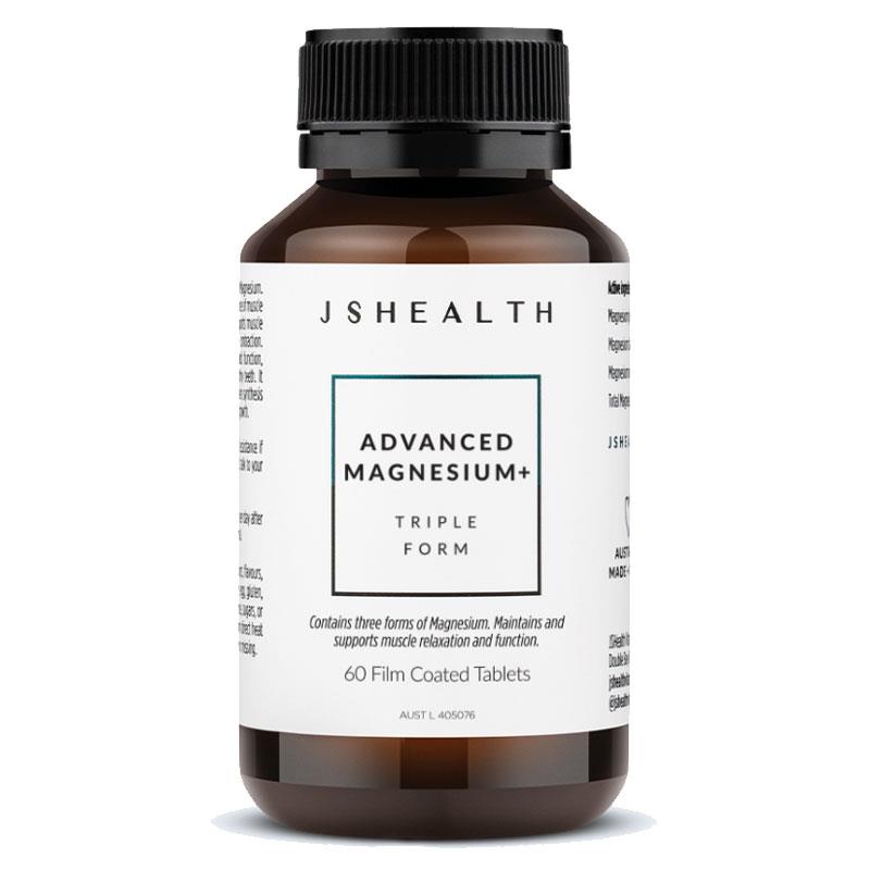 JSHEALTH Advanced Magnesium+ - 60 Tablets