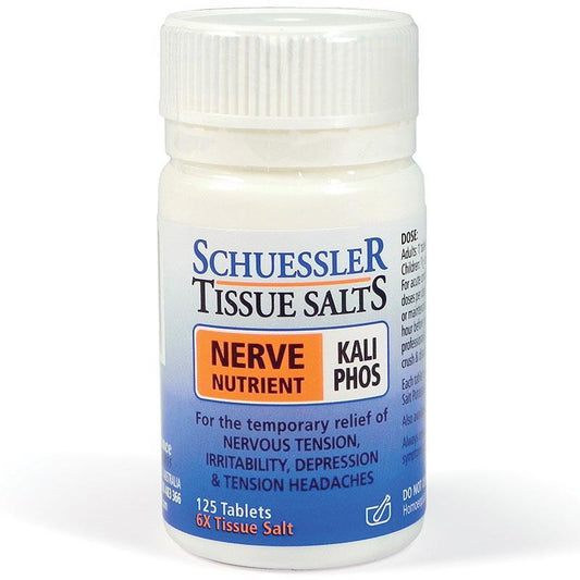 Schuessler Tissue Salts Kali Phos Nerve Nutrient 125 Viên 