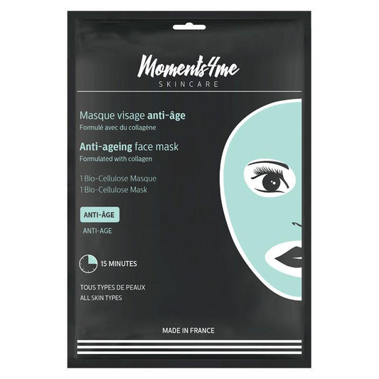 Moments4Me Bio Cellulose Anti-Ageing Face Mask