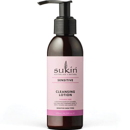 Sukin 敏感肌肤清洁乳液 125ml 泵头