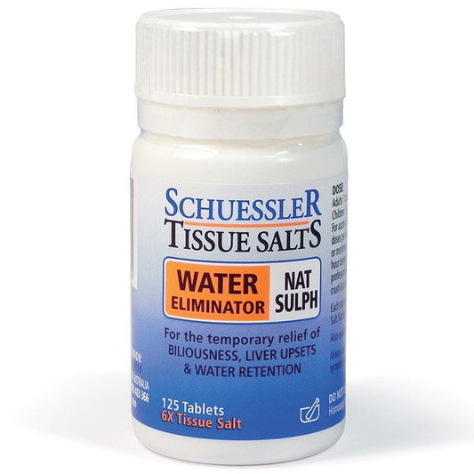 Muối mô Schuessler Nat Sulph Water Eliminator 125 viên 