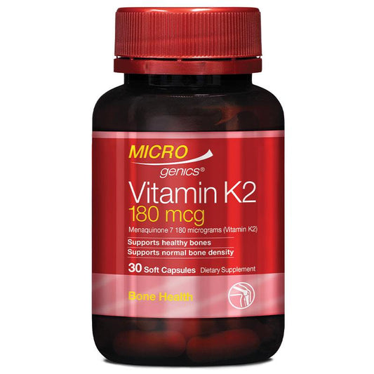 Microgenics Vitamin K2 180mcg 30 Viên nang mềm 